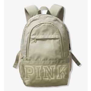 VS Pink Shale Green Collegiate Backpack